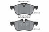 Textar Brake Pads Full Set Of 4 Front 2311203 thumbnail