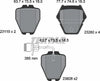 Textar Brake Pads Full Set Of 4 Front 2311901 thumbnail
