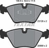Textar Brake Pads Full Set Of 4 Front 2312601 thumbnail