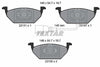 Textar Brake Pads Full Set Of 4 Front 2313101 thumbnail