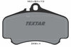 Textar Brake Pads Full Set Of 4 Front Without Counterweights 2313901 thumbnail