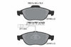 Textar Brake Pads Full Set Of 4 Front 2314002 thumbnail
