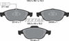 Textar Brake Pads Full Set Of 4 Front 2314101 thumbnail