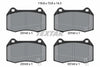 Textar Brake Pads Full Set Of 4 Front 2314201 thumbnail