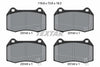 Textar Brake Pads Full Set Of 4 Front With Accessories 2314204 thumbnail