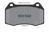 Textar Brake Pads Set Brake Pads Full Set Of 4 Rear 2314301 thumbnail