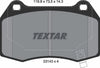 Textar Brake Pads Set Brake Pads Full Set Of 4 Rear 2314301 thumbnail