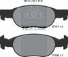 Textar Brake Pads Full Set Of 4 Front 2318101 thumbnail