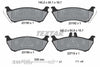 Textar Brake Pads Full Set Of 4 Rear With Accessories 2319002 thumbnail