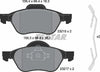 Textar Brake Pads Full Set Of 4 Front With Accessories 2321502 thumbnail