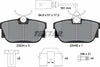 Textar Brake Pads Full Set Of 4 Rear With Brake Caliper Screws With Accessories 2322416 thumbnail