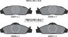 Textar Brake Pads Full Set Of 4 Front 2323101 thumbnail