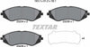 Textar Brake Pads Full Set Of 4 Front 2323401 thumbnail