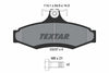 Textar Brake Pads Full Set Of 4 Rear With Brake Caliper Screws 2323701 thumbnail