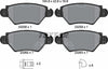 Textar Brake Pads Full Set Of 4 Rear With Brake Caliper Screws With Accessories 2325803 thumbnail