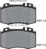 Textar Brake Pads Full Set Of 4 Front 2327102 thumbnail