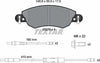 Textar Brake Pads Full Set Of 4 Front With Brake Caliper Screws 2327601 thumbnail