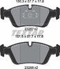 Textar Brake Pads Full Set Of 4 Front 2328702 thumbnail