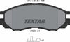Textar Brake Pads Full Set Of 4 Front 2329002 thumbnail