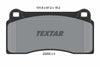 Textar Brake Pads Full Set Of 4 Front 2329301 thumbnail