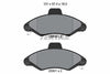 Textar Brake Pads Full Set Of 4 Front 2330002 thumbnail