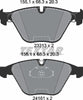 Textar Brake Pads Full Set Of 4 Front 2331303 thumbnail