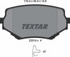 Textar Brake Pads Full Set Of 4 Front 2331401 thumbnail