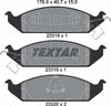 Textar Brake Pads Full Set Of 4 Front 2331801 thumbnail