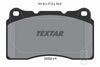 Textar Brake Pads Full Set Of 4 Front Rear 2332501 thumbnail