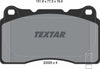 Textar Brake Pads Full Set Of 4 Front Rear 2332501 thumbnail