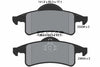 Textar Brake Pads Set Brake Pads Full Set Of 4 Rear 2333901 thumbnail