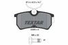 Textar Brake Pads Full Set Of 4 Rear With Brake Caliper Screws 2335301 thumbnail