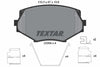 Textar Brake Pads Full Set Of 4 Front 2335404 thumbnail