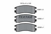 Textar Brake Pads Set Brake Pads Full Set Of 4 Rear 2336101 thumbnail