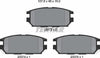 Textar Brake Pads Set Brake Pads Full Set Of 4 Rear 2337301 thumbnail