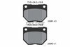 Textar Brake Pads Set Brake Pads Full Set Of 4 Rear 2338102 thumbnail