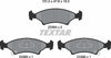 Textar Brake Pads Full Set Of 4 Front 2338401 thumbnail