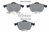 Textar Brake Pads Full Set Of 4 Front 2339201 thumbnail