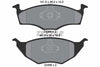 Textar Brake Pads Full Set Of 4 Front 2339402 thumbnail