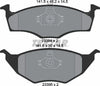Textar Brake Pads Full Set Of 4 Front 2339402 thumbnail