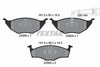 Textar Brake Pads Full Set Of 4 Front 2339502 thumbnail
