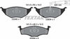 Textar Brake Pads Full Set Of 4 Front 2339502 thumbnail