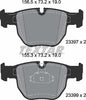 Textar Brake Pads Full Set Of 4 Front With Accessories 2339703 thumbnail