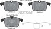 Textar Brake Pads Full Set Of 4 Front With Accessories 2340404 thumbnail