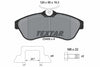 Textar Brake Pads Full Set Of 4 Front With Accessories 2340902 thumbnail