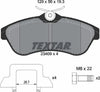 Textar Brake Pads Full Set Of 4 Front With Accessories 2340902 thumbnail