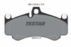 Textar Brake Pads Full Set Of 4 Front With Counterweights 2341401 thumbnail