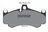 Textar Brake Pads Full Set Of 4 Front With Counterweights 2341401 thumbnail