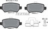 Textar Brake Pads Full Set Of 4 Rear With Brake Caliper Screws With Accessories 2341703 thumbnail