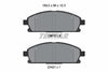 Textar Brake Pads Full Set Of 4 Front 2342006 thumbnail